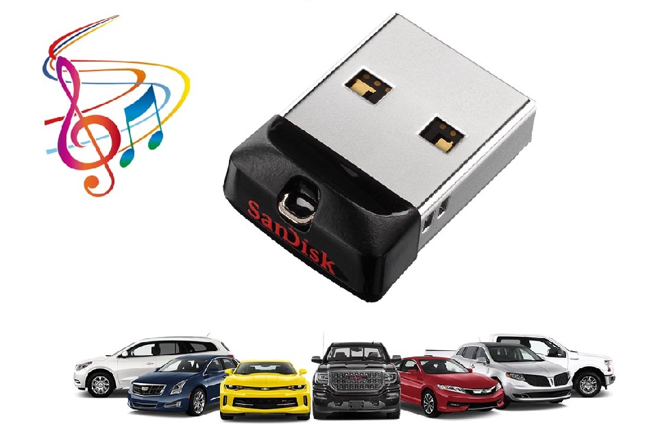 USB sẵn nhạc cho ô tô