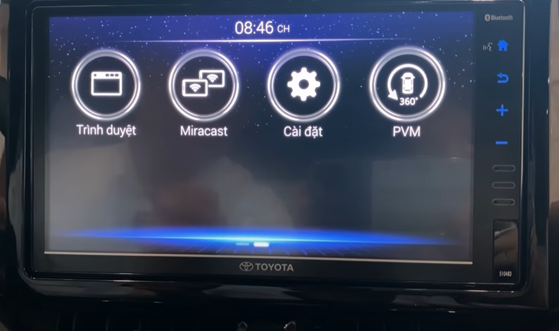 Hướng dẫn kết nối Bluetooth Toyota Corolla Cross