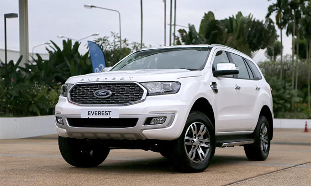 Ngoại thất của Ford Everest 2021