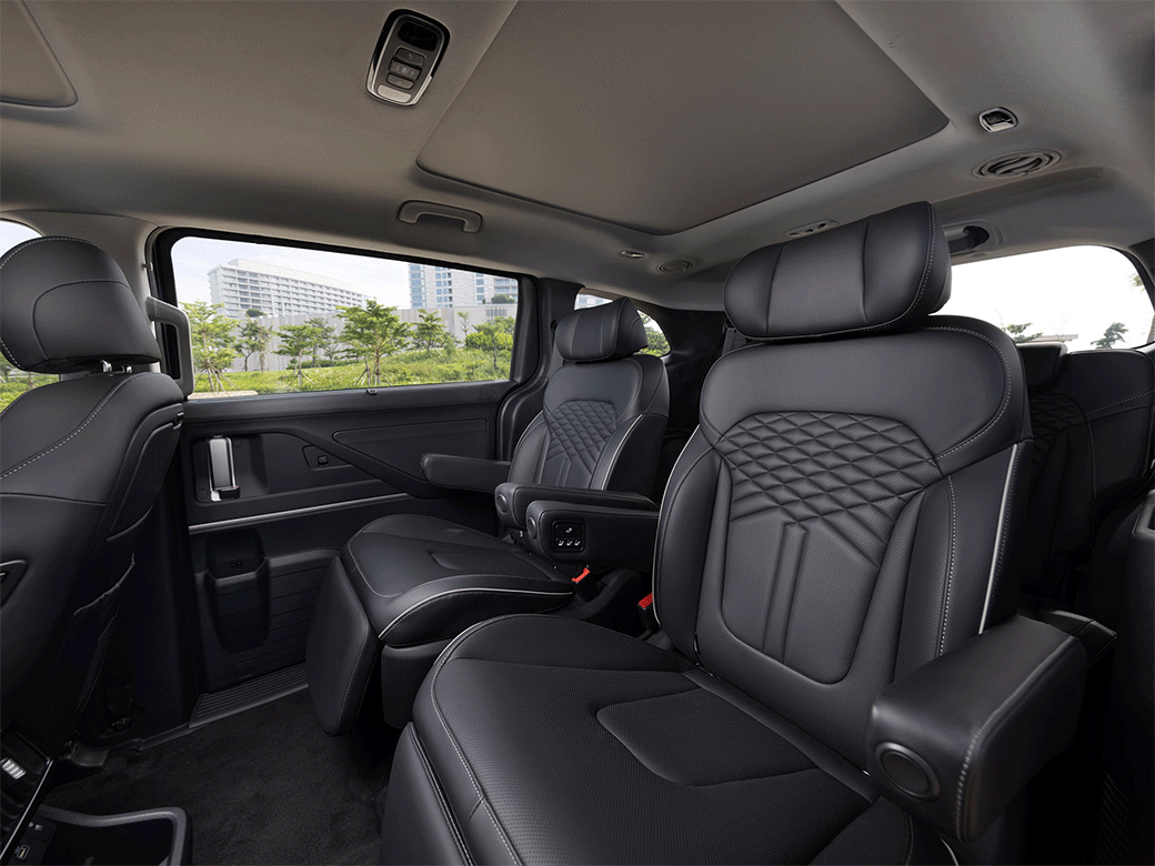 Hệ thống ghế ngồi Hyundai Custin 2023