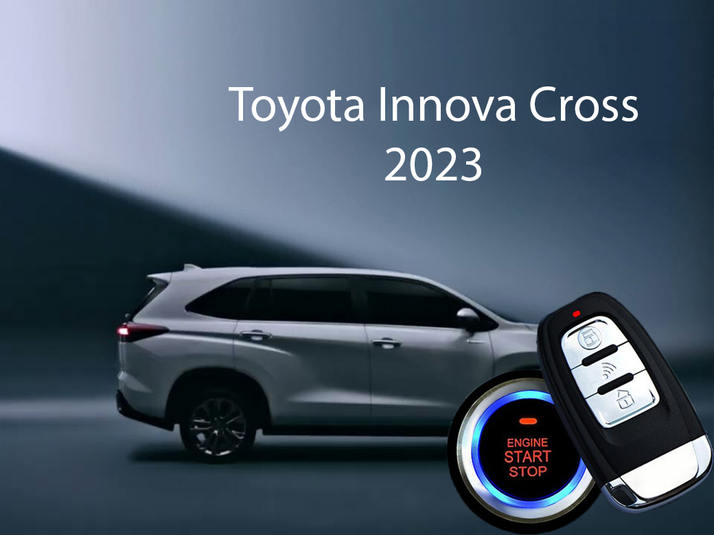 Chìa khóa thông minh và khởi động xe Toyota Innova Cross 2023